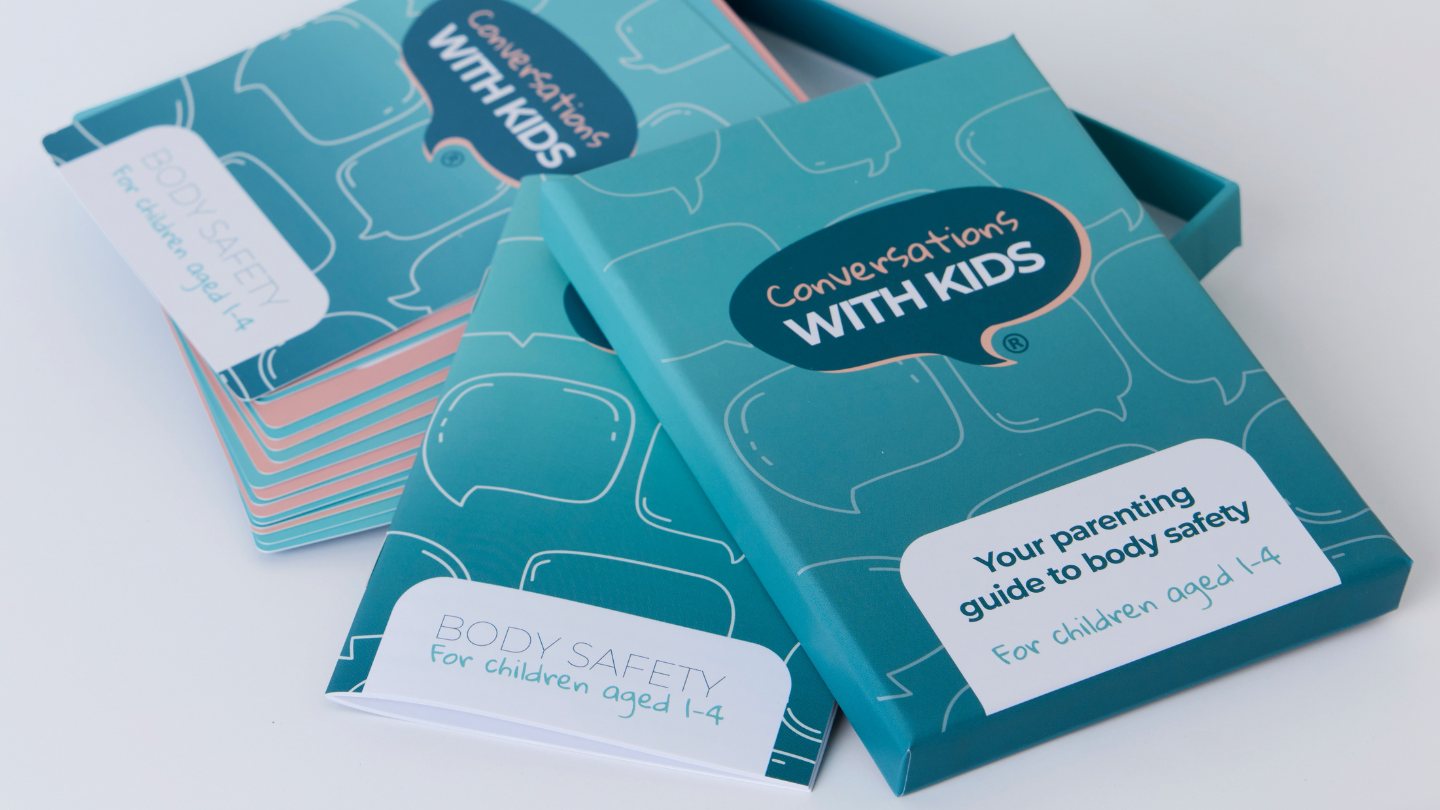 Conversations with Kids® Body Safety Cards | Aged 1–4